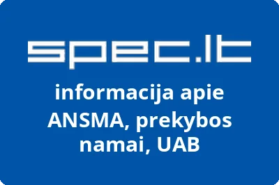 ANSMA, prekybos namai, UAB