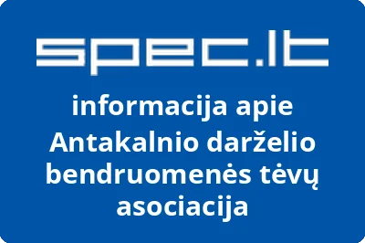 Antakalnio darželio bendruomenės tėvų asociacija