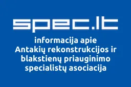 Antakių rekonstrukcijos ir blakstienų priauginimo specialistų asociacija | spec.lt