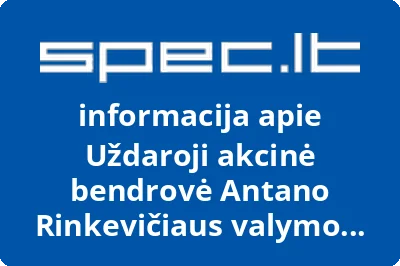 Antano Rinkevičiaus valymo įrenginiai, UAB