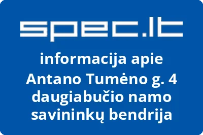 Antano Tumėno g. 4 daugiabučio namo savininkų bendrija