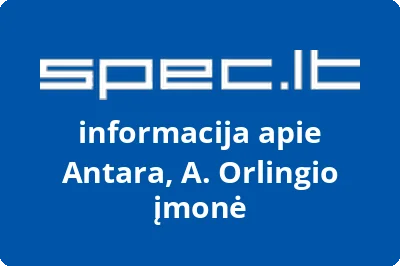 Antara, A. Orlingio įmonė