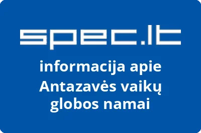 Antazavės vaikų globos namai