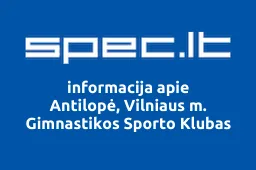 Antilopė, Vilniaus m. Gimnastikos Sporto Klubas | spec.lt