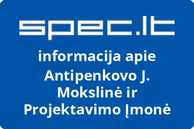 Antipenkovo J. Mokslinė ir Projektavimo Įmonė