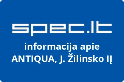 ANTIQUA, J. Žilinsko, IĮ