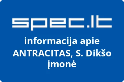 ANTRACITAS, S. Dikšo įmonė