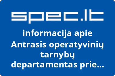 Antrasis operatyvinių tarnybų departamentas prie Krašto apsaugos ministerijos