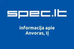 Anvoras, IĮ | spec.lt