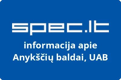 Anykščių baldai, UAB