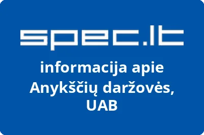 Anykščių daržovės, UAB
