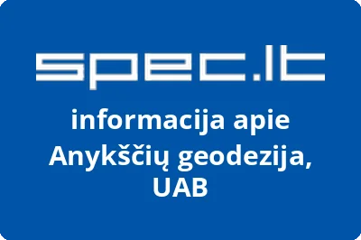 Anykščių geodezija, UAB