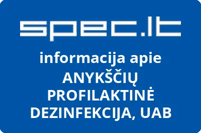 Anykščių profilaktinė dezinfekcija, UAB