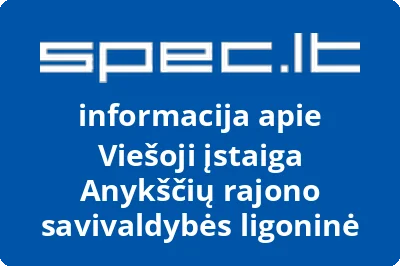 Anykščių rajono savivaldybės ligoninė, VŠĮ