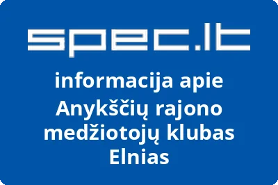 Anykščių rajono medžiotojų klubas Elnias