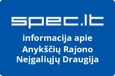 Anykščių rajono neįgaliųjų draugija | spec.lt