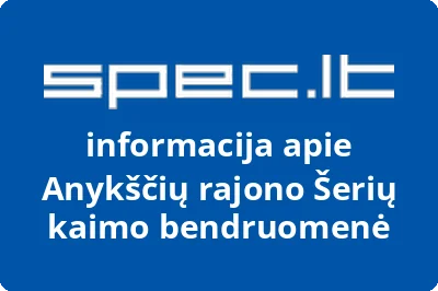 Anykščių rajono Šerių kaimo bendruomenė