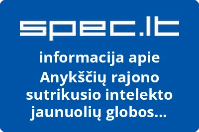 Anykščių rajono sutrikusio intelekto jaunuolių globos asociacija Vertės ratas