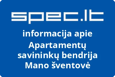 Apartamentų savininkų bendrija Mano šventovė