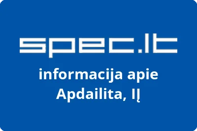 Apdailita, IĮ