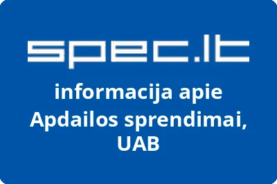 Apdailos sprendimai, UAB