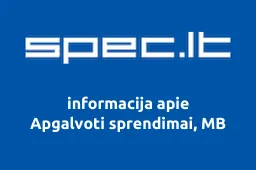 Apgalvoti sprendimai, MB