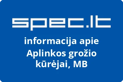 Aplinkos grožio kūrėjai, MB