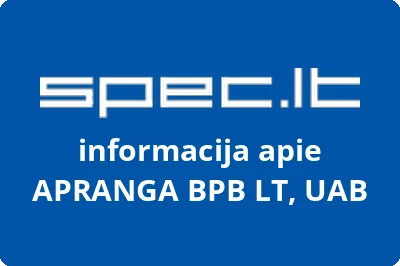 APRANGA BPB LT, UAB