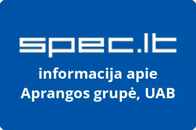 Aprangos grupė, UAB