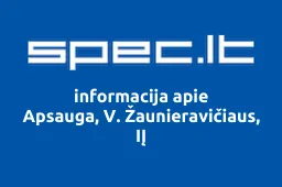 Apsauga, V. Žaunieravičiaus, IĮ | spec.lt
