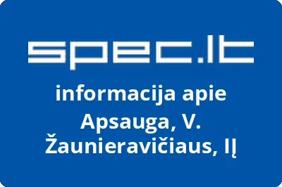 Apsauga, V. Žaunieravičiaus, IĮ