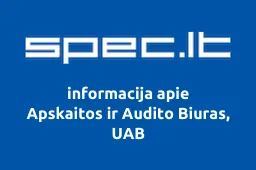 Apskaitos ir Audito Biuras, UAB