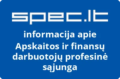Apskaitos ir finansų darbuotojų profesinė sąjunga