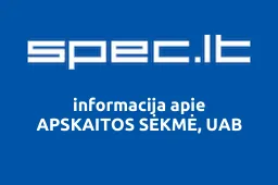 APSKAITOS SĖKMĖ, UAB | spec.lt