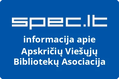 APSKRIČIŲ VIEŠŲJŲ BIBLIOTEKŲ ASOCIACIJA
