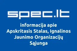 Apskritasis Stalas, Ignalinos Jaunimo Organizacijų Sąjunga