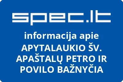 APYTALAUKIO ŠV. APAŠTALŲ PETRO IR POVILO BAŽNYČIA