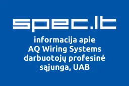 AQ Wiring Systems darbuotojų profesinė sąjunga, UAB | spec.lt