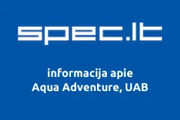Aqua Adventure, UAB | spec.lt
