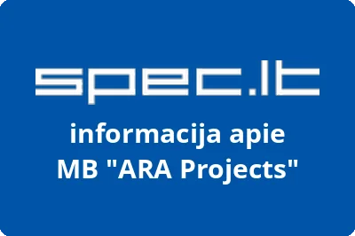 ARA Projects, MB | spec.lt