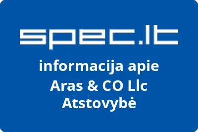 Aras & CO Llc Atstovybė