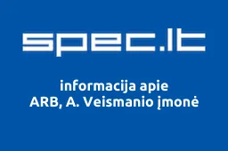 ARB, A. Veismanio įmonė | spec.lt