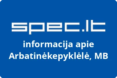 Arbatinėkepyklėlė, MB | spec.lt