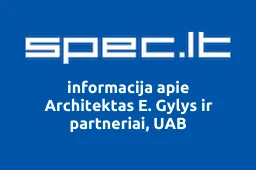Architektas E. Gylys ir partneriai, UAB | spec.lt