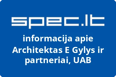 Architektas E. Gylys ir partneriai, UAB