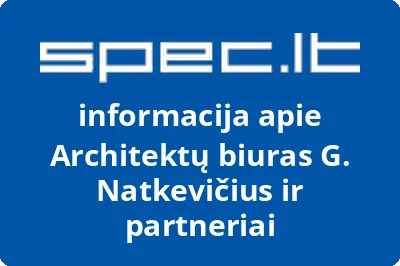 Architektų biuras G. Natkevičius ir partneriai, UAB