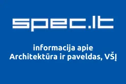 Architektūra ir paveldas, VŠĮ | spec.lt