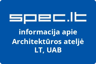 Architektūros ateljė LT, UAB
