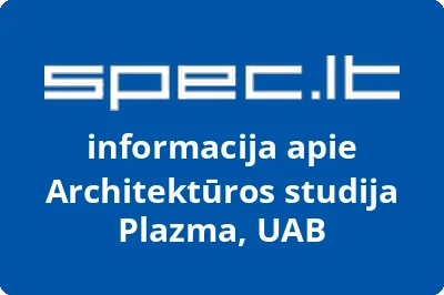 Architektūros studija Plazma, UAB