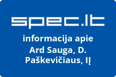 Ard Sauga, D. Paškevičiaus, IĮ